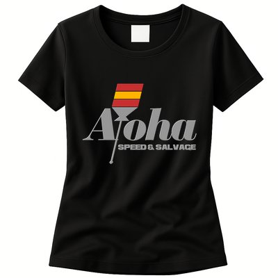 Aloha Speed And Salvage Logo Womens T-Shirt
