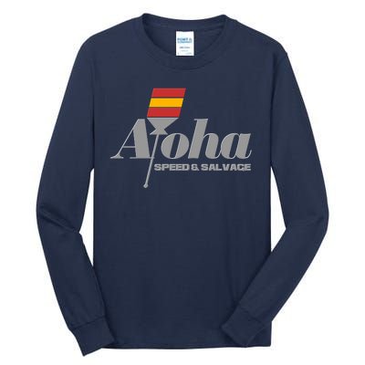 Aloha Speed And Salvage Logo Tall Long Sleeve T-Shirt