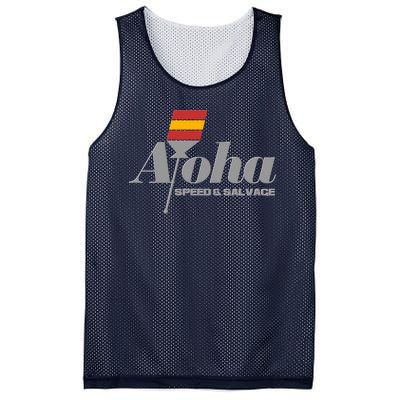 Aloha Speed And Salvage Logo Mesh Reversible Basketball Jersey Tank