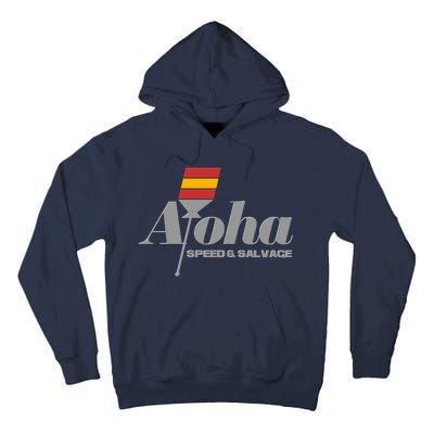 Aloha Speed And Salvage Logo Tall Hoodie