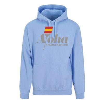 Aloha Speed And Salvage Logo Unisex Surf Hoodie