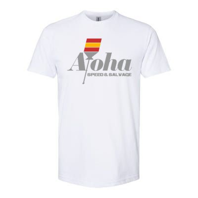 Aloha Speed And Salvage Logo Softstyle CVC T-Shirt