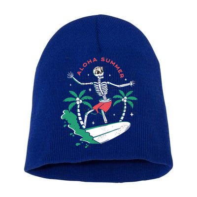 Aloha Summer Short Acrylic Beanie