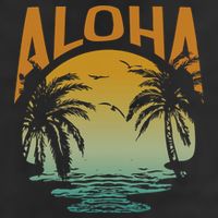 Aloha Summer Beach Cool Comfort Performance Bucket Hat