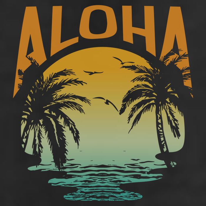Aloha Summer Beach Cool Comfort Performance Bucket Hat