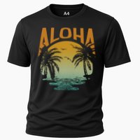 Aloha Summer Beach Cooling Performance Crew T-Shirt