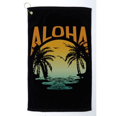 Aloha Summer Beach Golf Towel