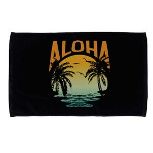 Aloha Summer Beach Microfiber Hand Towel