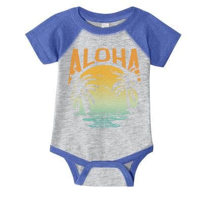 Aloha Summer Beach Infant Baby Jersey Bodysuit