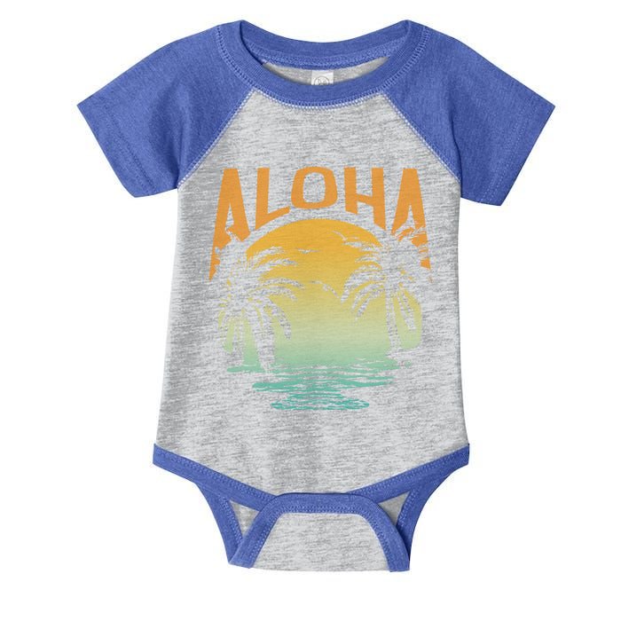 Aloha Summer Beach Infant Baby Jersey Bodysuit