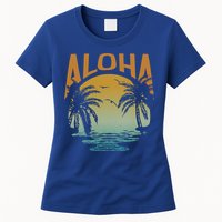 Aloha Summer Beach Womens T-Shirt