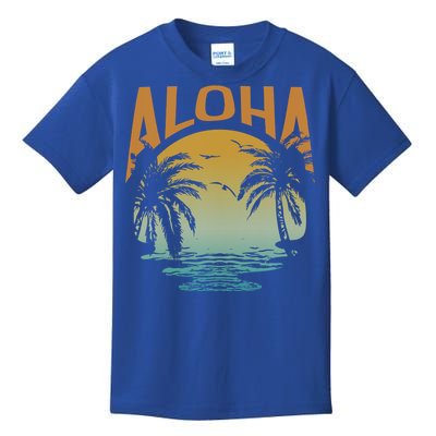 Aloha Summer Beach Kids T-Shirt