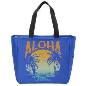 Aloha Summer Beach Zip Tote Bag