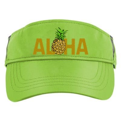 Aloha Summer Pineapple Adult Drive Performance Visor