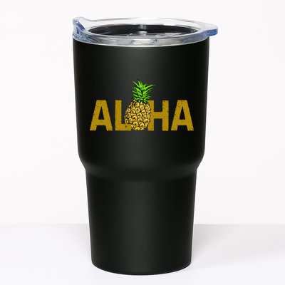 Aloha Summer Pineapple Tumbler