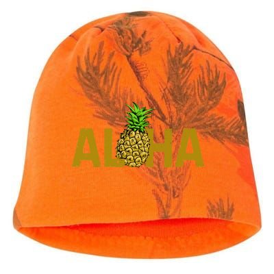 Aloha Summer Pineapple Kati - Camo Knit Beanie