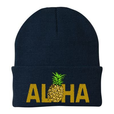 Aloha Summer Pineapple Knit Cap Winter Beanie