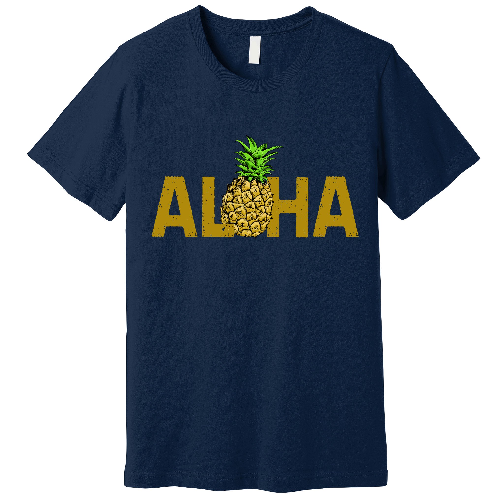 Aloha Summer Pineapple Premium T-Shirt