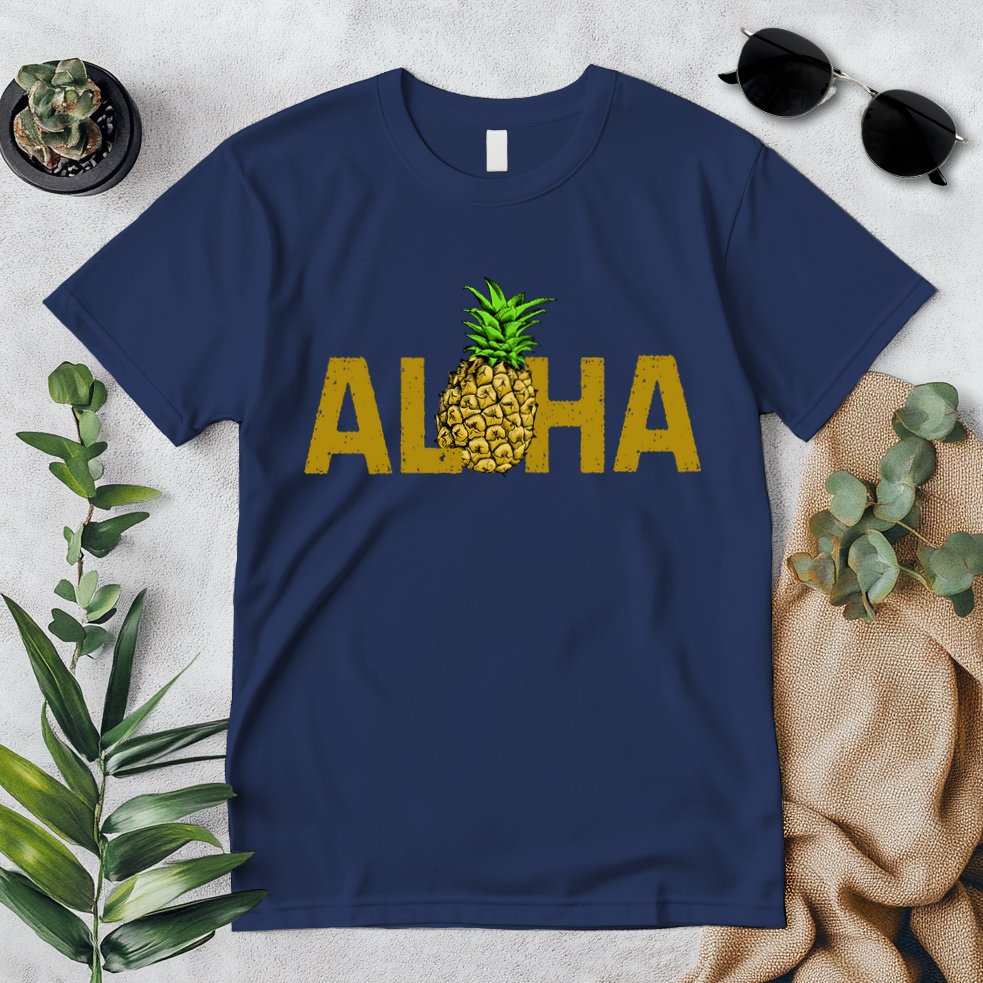 Aloha Summer Pineapple Premium T-Shirt