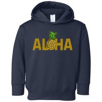 Aloha Summer Pineapple Toddler Hoodie