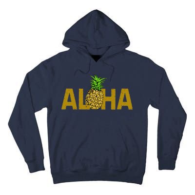 Aloha Summer Pineapple Tall Hoodie