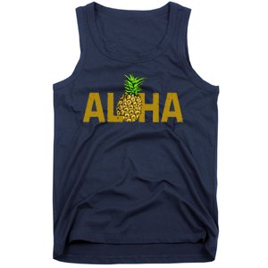 Aloha Summer Pineapple Tank Top