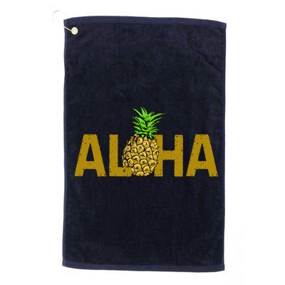 Aloha Summer Pineapple Golf Towel