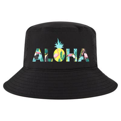 Aloha Tropical Style Cool Comfort Performance Bucket Hat