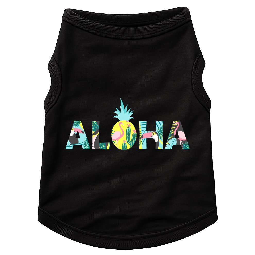 Aloha Tropical Style Doggie Tank