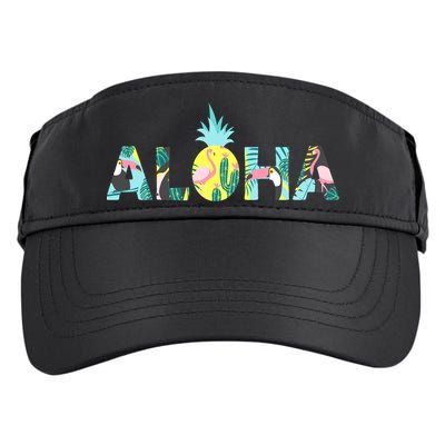 Aloha Tropical Style Adult Drive Performance Visor
