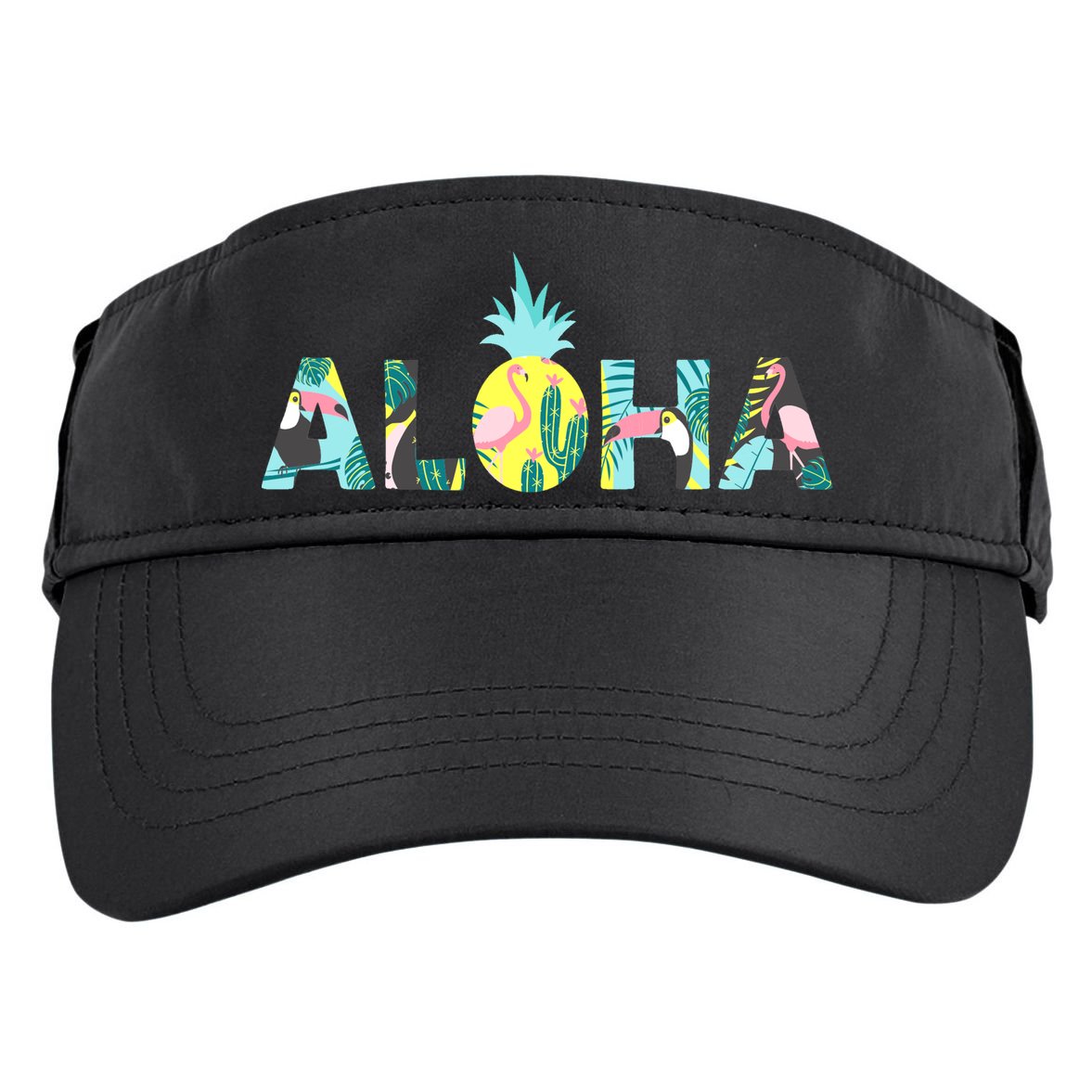 Aloha Tropical Style Adult Drive Performance Visor