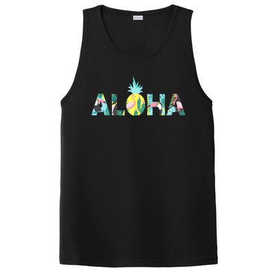 Aloha Tropical Style PosiCharge Competitor Tank