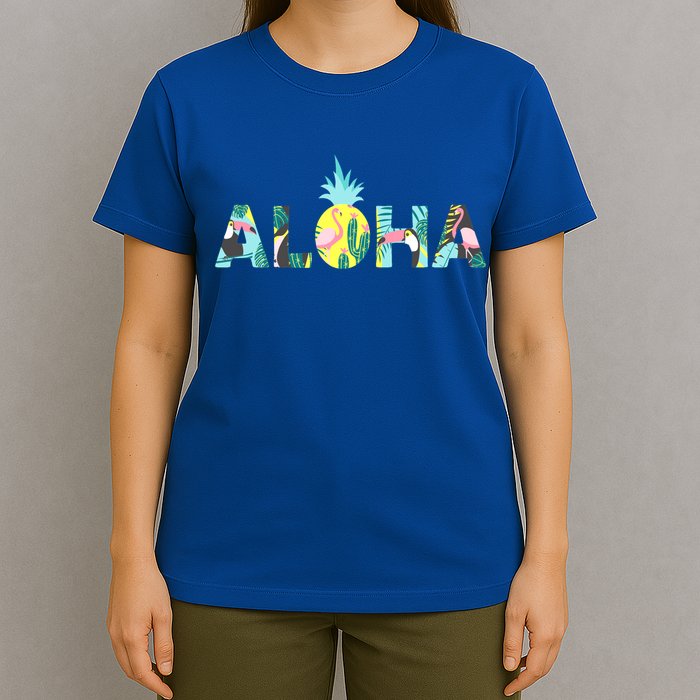 Aloha Tropical Style T-Shirt
