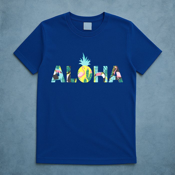 Aloha Tropical Style T-Shirt