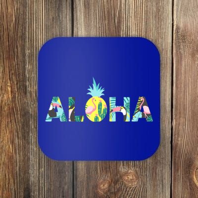 Aloha Tropical Style Coaster