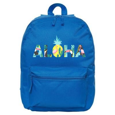 Aloha Tropical Style 16 in Basic Backpack