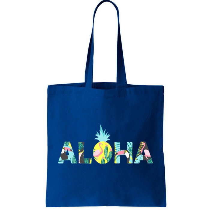 Aloha Tropical Style Tote Bag