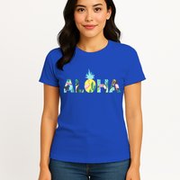 Aloha Tropical Style Womens T-Shirt