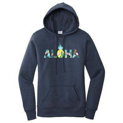 Aloha Tropical Style Women's Pullover Hoodie