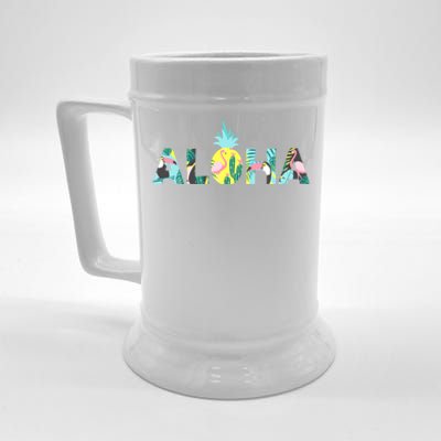 Aloha Tropical Style Beer Stein