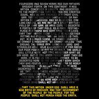 Abraham Lincoln Portrait Gettysburg Address Impact Tech Backpack