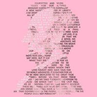 Abraham Lincoln Portrait Gettysburg Address Doggie Tank