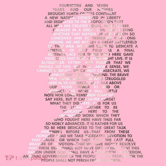 Abraham Lincoln Portrait Gettysburg Address Magnet
