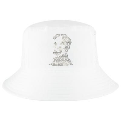 Abraham Lincoln Portrait Gettysburg Address Cool Comfort Performance Bucket Hat