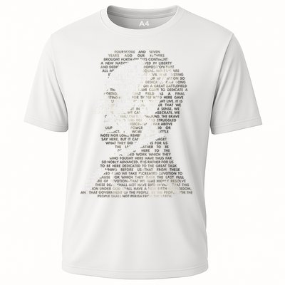 Abraham Lincoln Portrait Gettysburg Address Performance Shirt