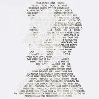 Abraham Lincoln Portrait Gettysburg Address Wool Snapback Cap
