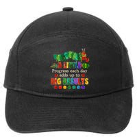 A Little Progress Each Day Adds Up To Big Results 7-Panel Snapback Hat