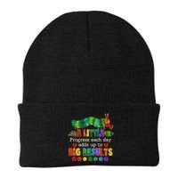 A Little Progress Each Day Adds Up To Big Results Knit Cap Winter Beanie