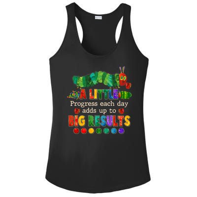 A Little Progress Each Day Adds Up To Big Results Ladies PosiCharge Competitor Racerback Tank