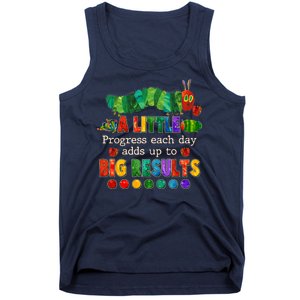 A Little Progress Each Day Adds Up To Big Results Tank Top